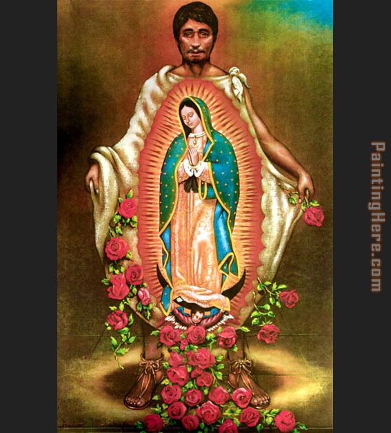 Our Lady of Guadalupe painting - Unknown Artist Our Lady of Guadalupe art painting